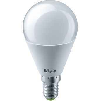 Лампа светодиодная NAVIGATOR NLL-G45 LED 8.5Вт Е14 теплый шар