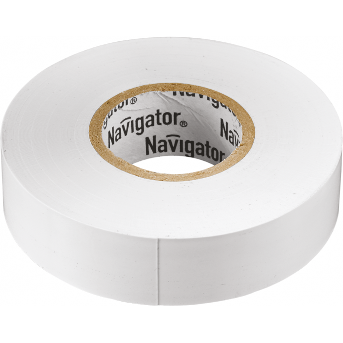 Изолента ПВХ NAVIGATOR 15мм 20м белая 71102 Изолента ПВХ NAVIGATOR 15мм 20м белая 71102