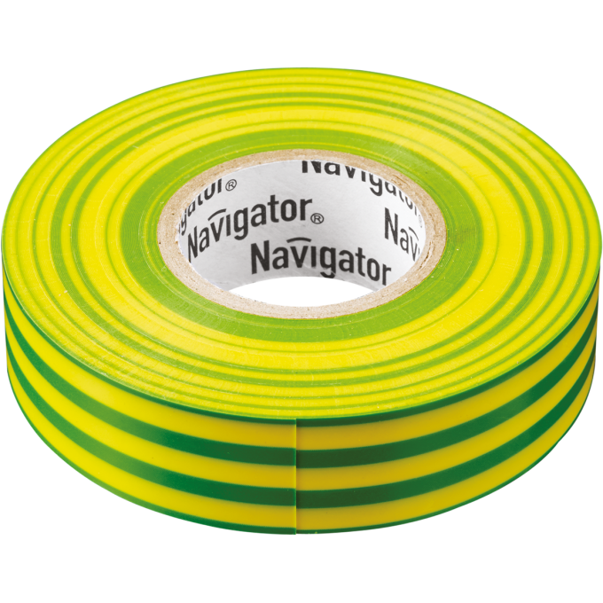 Изолента ПВХ NAVIGATOR 15мм 20м желто-зеленый 71108 Изолента ПВХ NAVIGATOR 15мм 20м желто-зеленый 71108