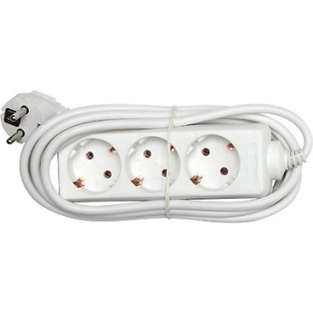 Бытовой удлинитель NAVIGATOR серии NPE-S (E) NPE-S1-03-500-E-3x0.75
