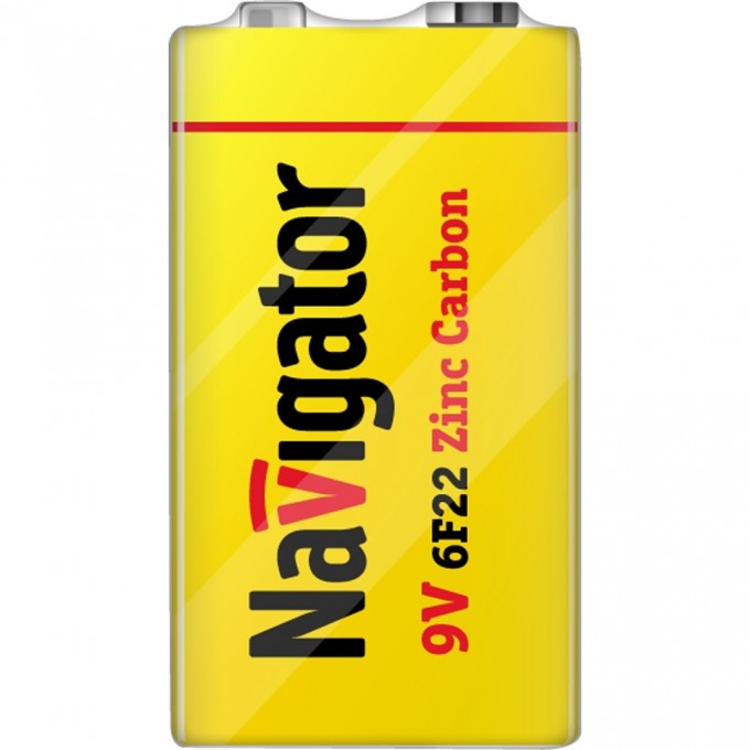 Батарейки NAVIGATOR серии солевые NBT-NS-6F22-SH1 Батарейки NAVIGATOR серии солевые NBT-NS-6F22-SH1