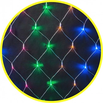 Гирлянда NAVIGATOR серии NGF-N01-240RGBY «сеть» 2 х 2 метра