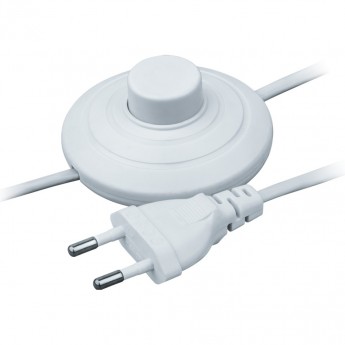 Шнур сетевой NAVIGATOR с выключателем серии NPS-FS01-170-2x0.5-WH 1.7M белый