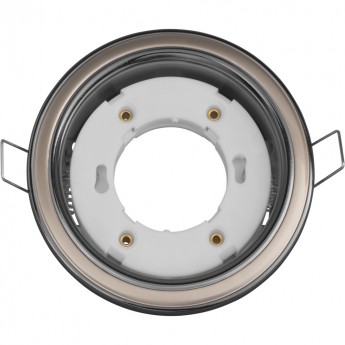 Встраиваемый декоративный светильник NAVIGATOR серии NGX NGX-R10-007-GX53 кольцо, черный хром-жемчуг